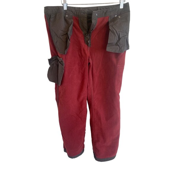 Duluth Flex Fire Hose Relaxed Leg Cargo Pants Women's 14 x31 Brown - Picture 9 of 15